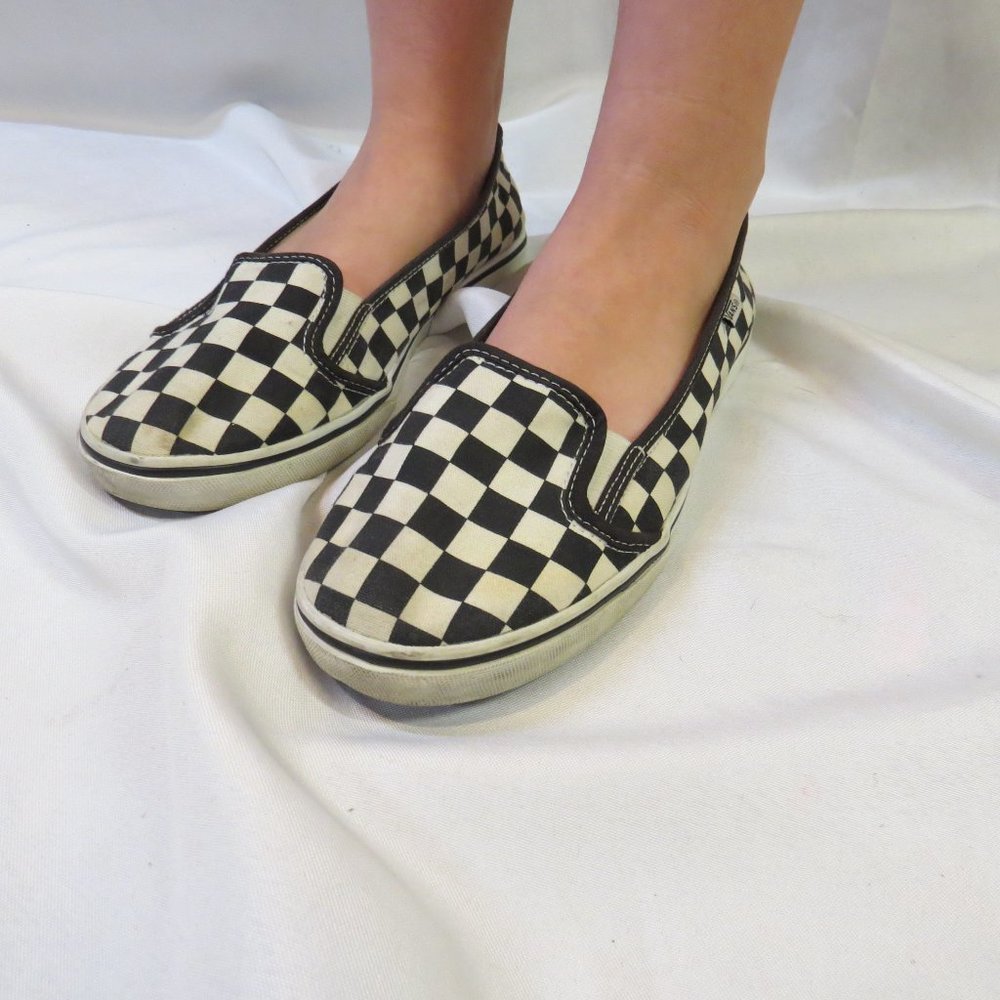 Vans checkered loafer